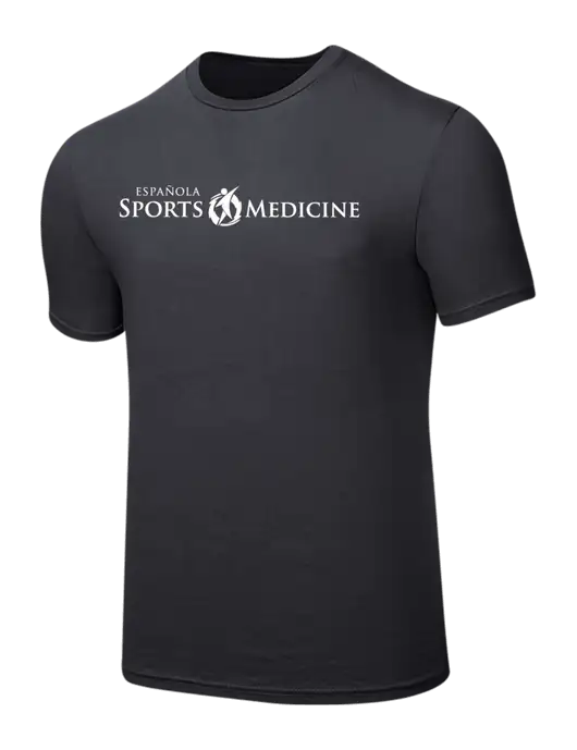 Seriously Soft Charcoal T-Shirt w/Espanola Logo