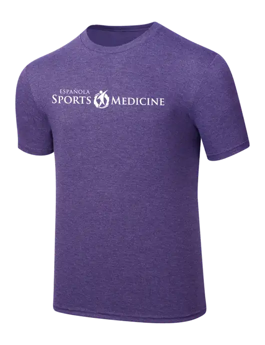 Simply Soft Purple Frost 4.5oz  Poly/Combed Ring Spun Cotton T-Shirt w/Espanola Logo