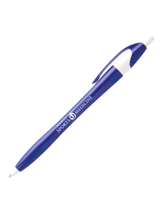 Novella Royal/White Executive Pen - Blue Ink w/Espanola Logo