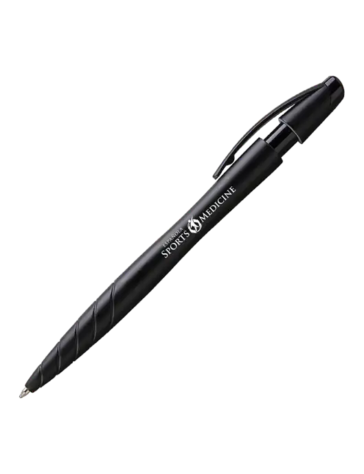 Awali Black Metallic Pen - Black Ink w/Espanola Logo