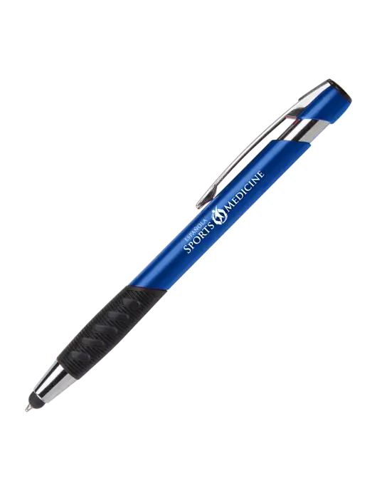 Alize Blue Stylus Black Ink Pen w/Espanola Logo