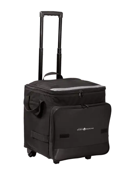 Black Rolling Cooler w/Espanola Logo