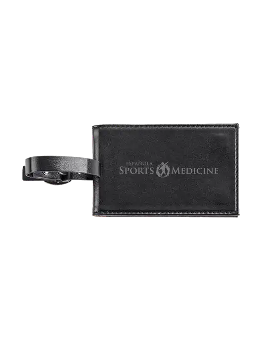 Fabrizio Black Executive Luggage Tag w/Espanola Logo