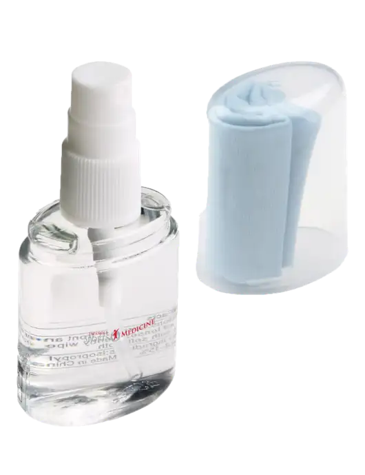 Lens Cleaning Spray & Microfiber Cloth w/Espanola Logo