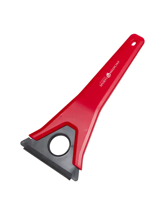TriBlade Red Windshield Scraper w/Espanola Logo