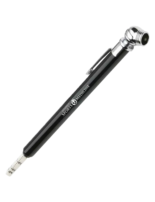 Quick View Black Tire Gauge w/Espanola Logo