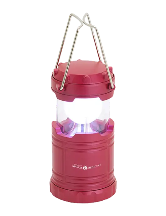Red Mini Retro Lantern w/Espanola Logo