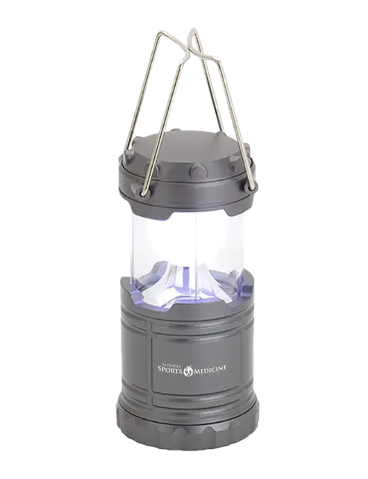 Gunmetal Mini Retro Lantern w/Espanola Logo