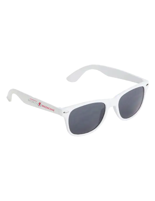 Daytona White Sunglasses w/Espanola Logo