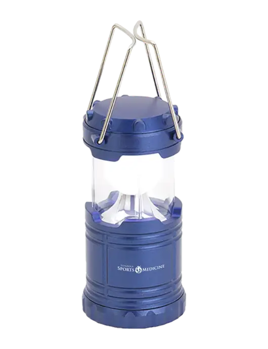 Blue Mini Retro Lantern w/Espanola Logo