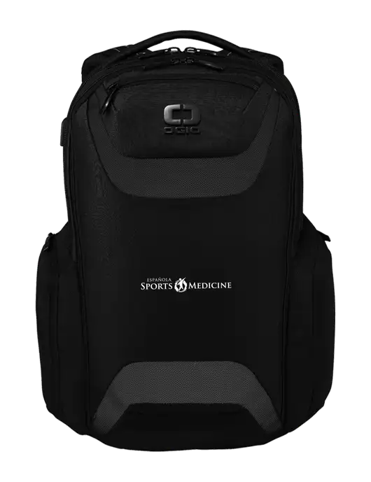 OGIO Black Charcoal Connected Pack w/Espanola Logo