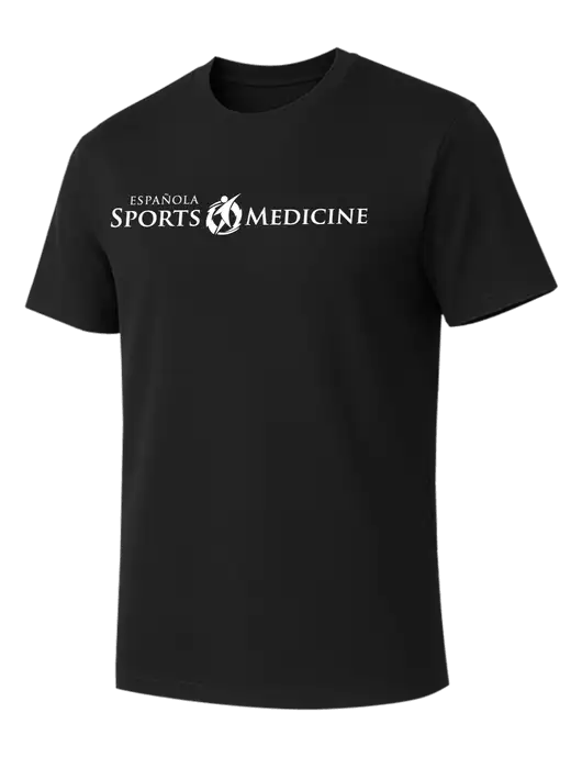 Allmade Deep Black Organic Cotton Tee w/Espanola Logo