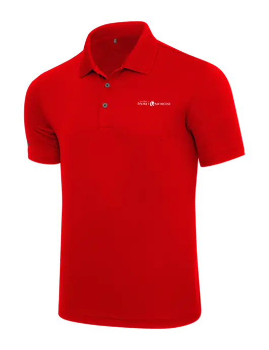 Adidas Red Performance Polo w/Espanola Logo