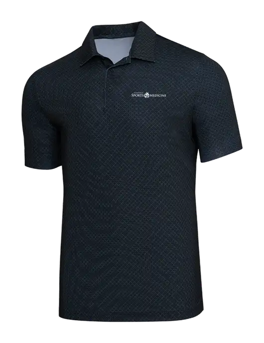 Adidas Black Diamond Dot Print Polo w/Espanola Logo