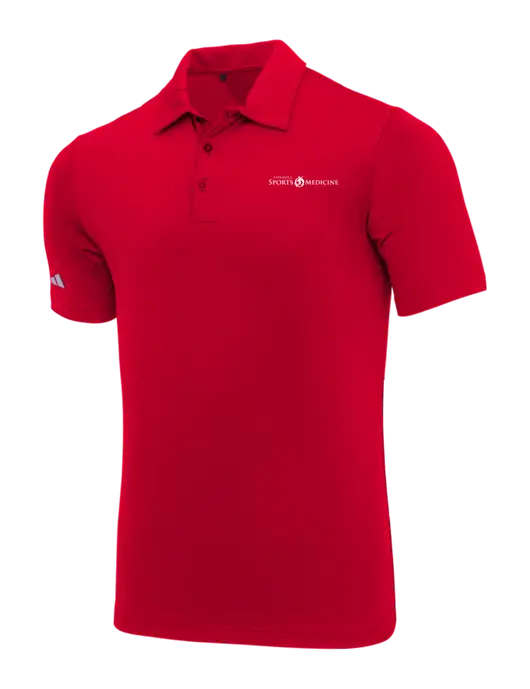 Adidas Red Ultimate Solid Polo w/Espanola Logo