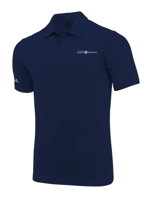 Adidas Navy Blue Ultimate Solid Polo w/Espanola Logo