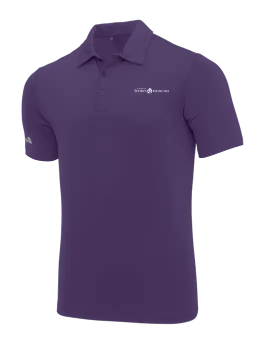 Adidas Purple Ultimate Solid Polo w/Espanola Logo