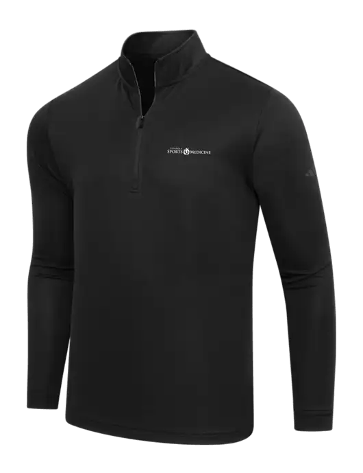 Adidas Black Lightweight Quarter Zip Pullover w/Espanola Logo