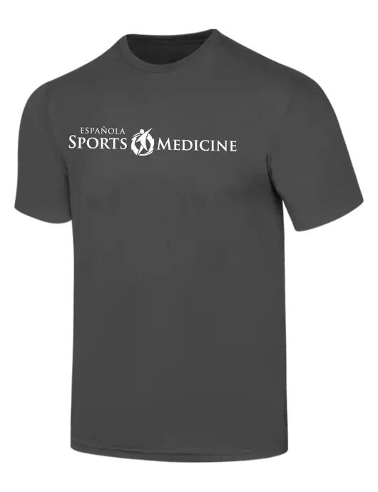 Simply Soft Charcoal 4.5oz  Poly/Combed Ring Spun Cotton T-Shirt w/Espanola Logo