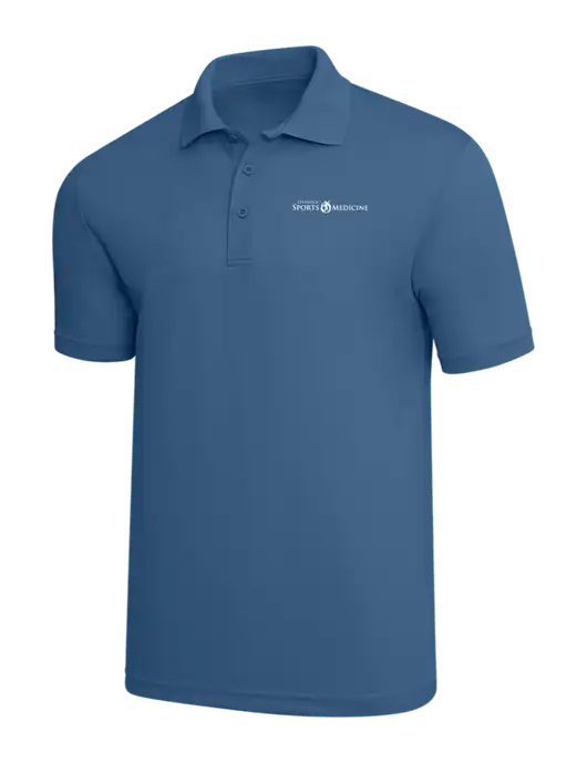 Slate Blue PosiCharge RacerMesh Polo w/Espanola Logo