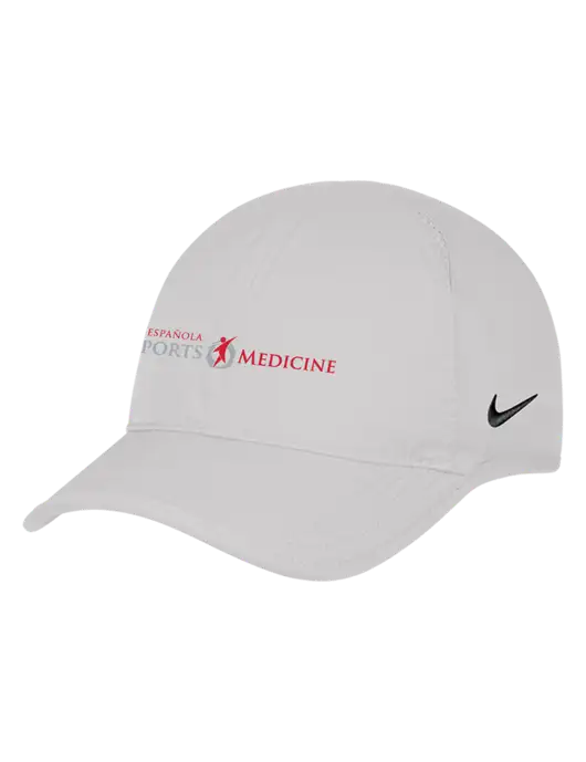 Nike White Featherlight Cap w/Espanola Logo