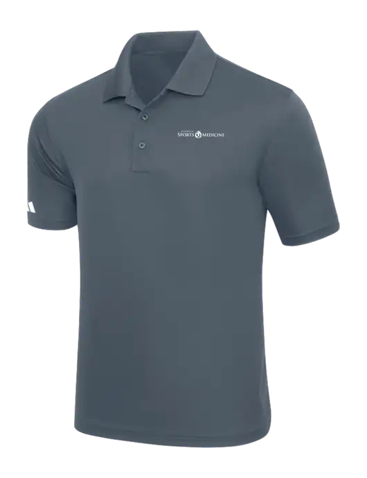 Adidas Medium Grey Basic Sport Polo w/Espanola Logo