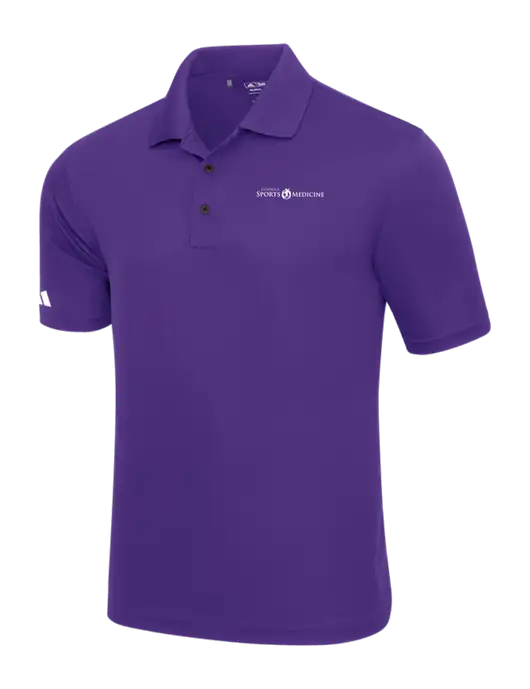 Adidas Purple Basic Sport Polo w/Espanola Logo