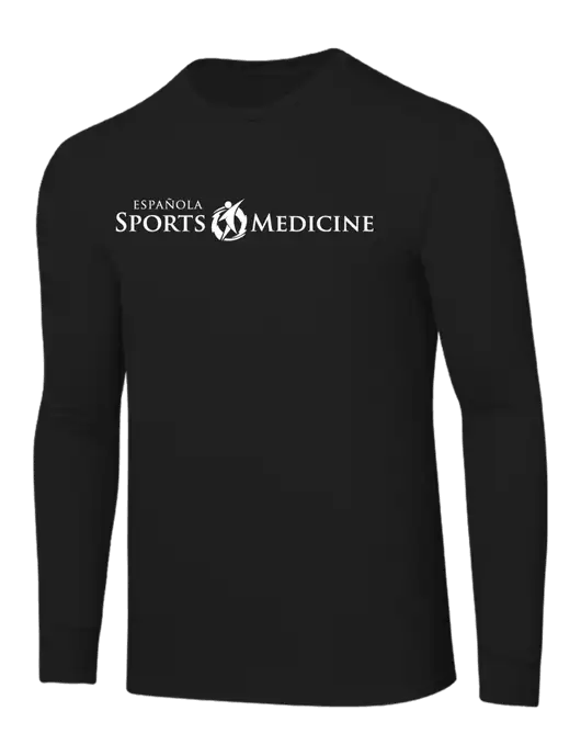 Core Blend Black Long Sleeve Tee w/Espanola Logo