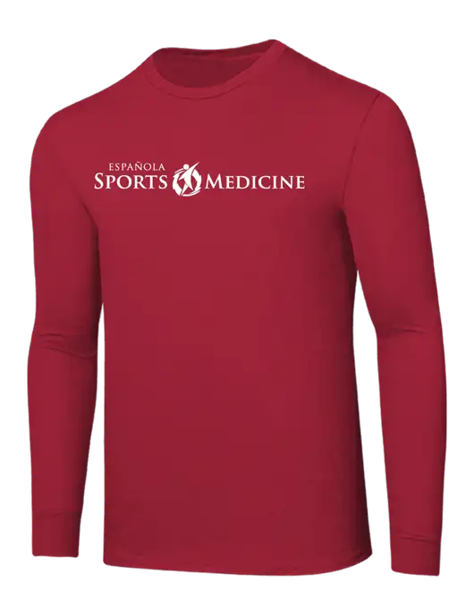 Core Blend Red Long Sleeve Tee w/Espanola Logo