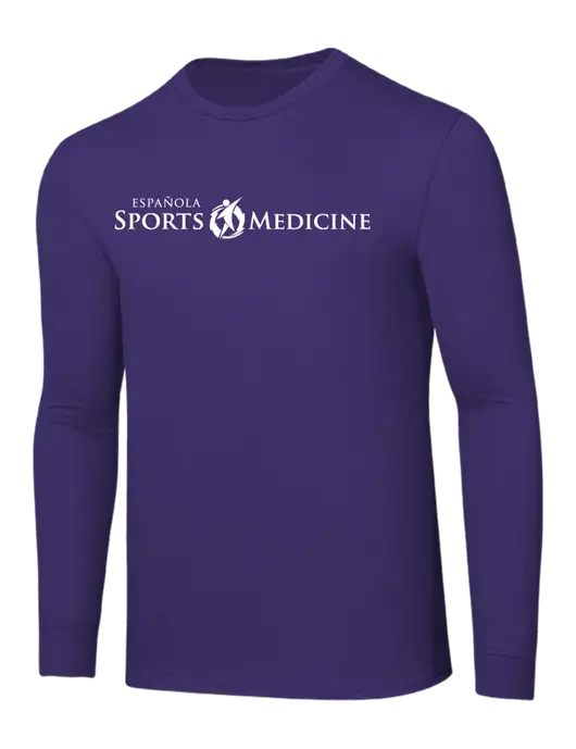 Core Blend Purple Long Sleeve Tee w/Espanola Logo