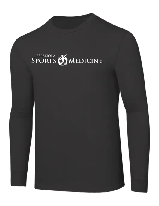 Core Blend Charcoal Grey Long Sleeve Tee w/Espanola Logo