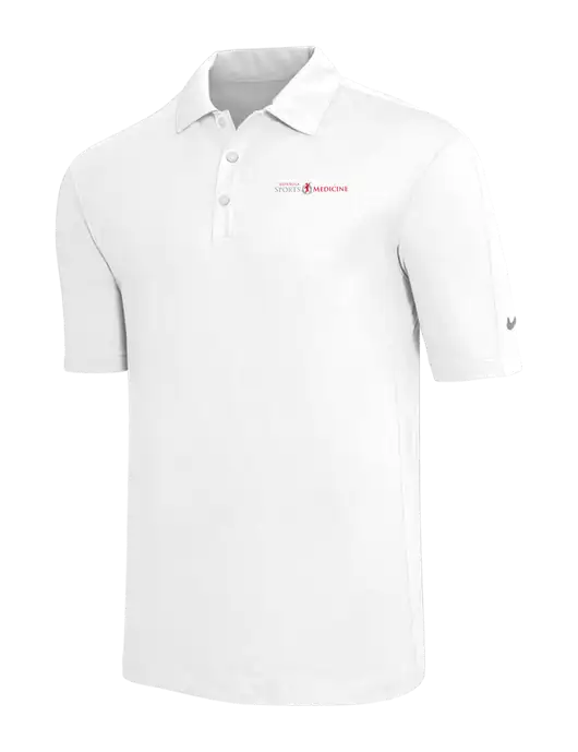 Nike White Tech Sport Dri-FIT Polo w/Espanola Logo