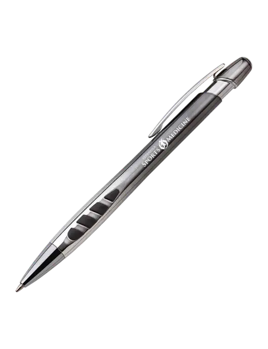 Zenith Gunmetal Ballpoint Pen - Blue ink w/Espanola Logo