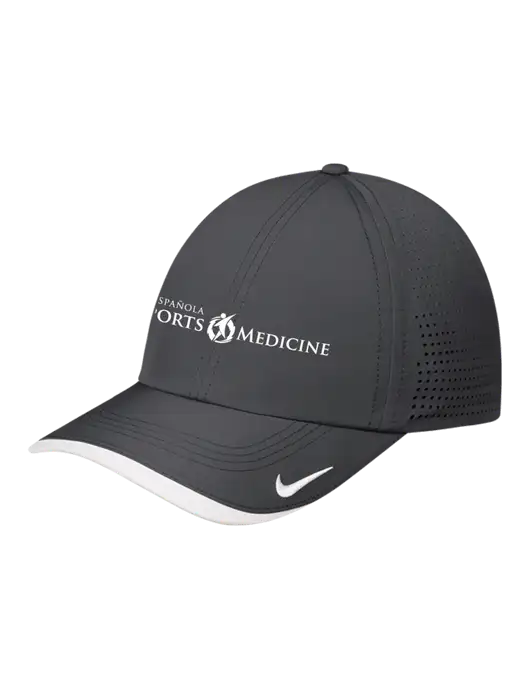 Nike Dark Grey/White Dri-FIT Perforated Performance Cap w/Espanola Logo