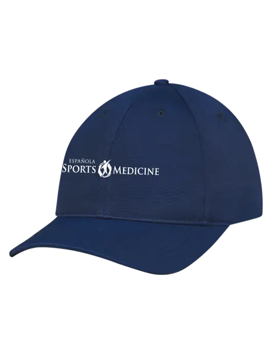 Navy Nylon Twill Performance Cap w/Espanola Logo
