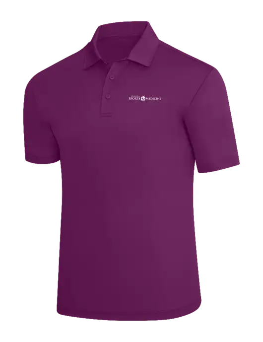 Light Plum Silk Touch Polo w/Espanola Logo