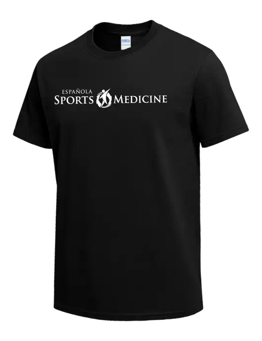 Black Heavyweight 6.1 oz T-Shirt w/Espanola Logo