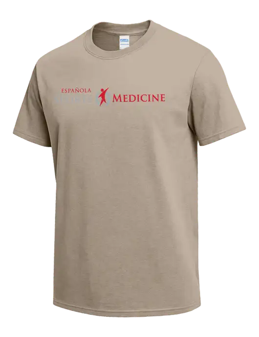 Tan Heavyweight 6.1 oz T-Shirt w/Espanola Logo