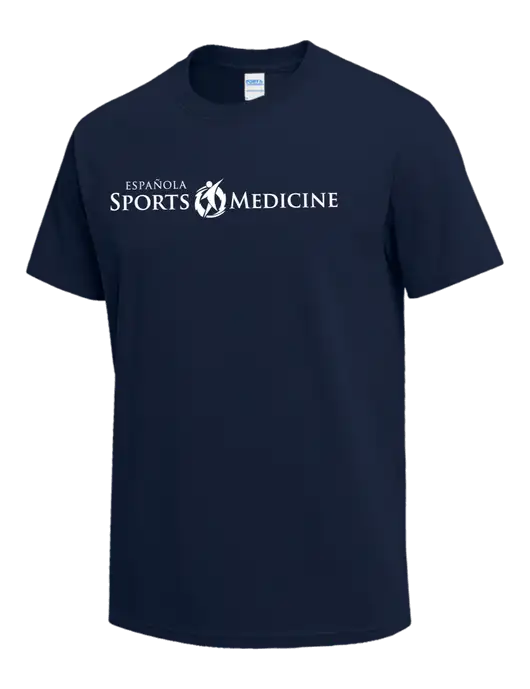 Navy Heavyweight 6.1 oz T-Shirt w/Espanola Logo