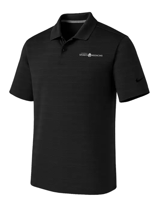 Nike Black Dri-FIT Vapor Jacquard Polo w/Espanola Logo