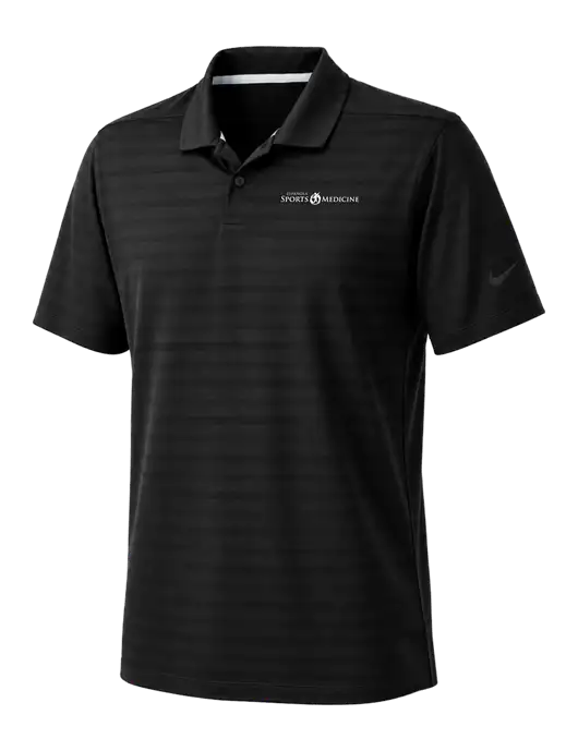 Nike Black Dri-FIT Vapor Jacquard Polo w/Espanola Logo