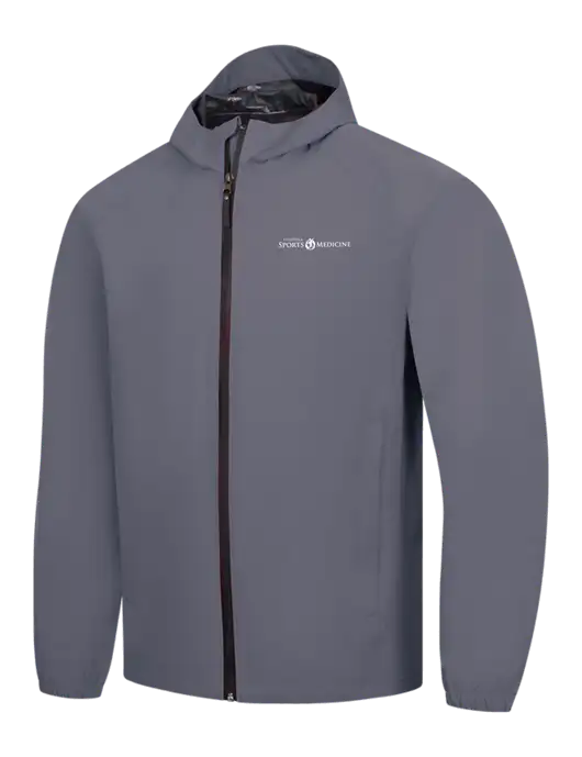 Dark Grey Essential Rain Jacket w/Espanola Logo