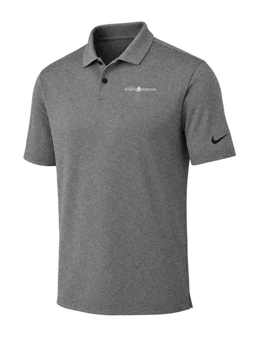 Nike Dark Grey Heather Dri-FIT Vapor Polo w/Espanola Logo