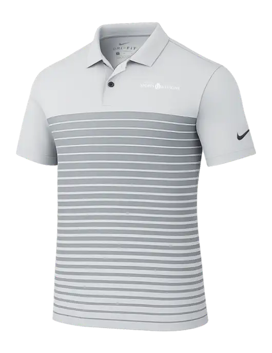 Nike Light Grey Dri-FIT Vapor Block Polo w/Espanola Logo