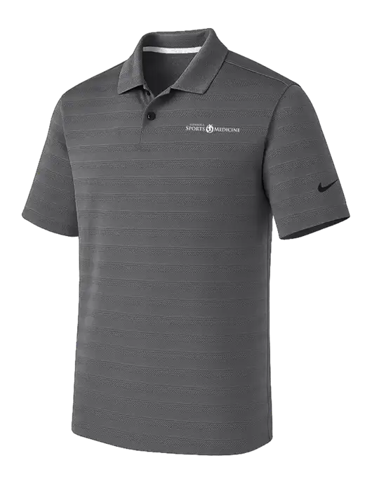 Nike Dark Medium Grey Dri-FIT Vapor Jacquard Polo w/Espanola Logo