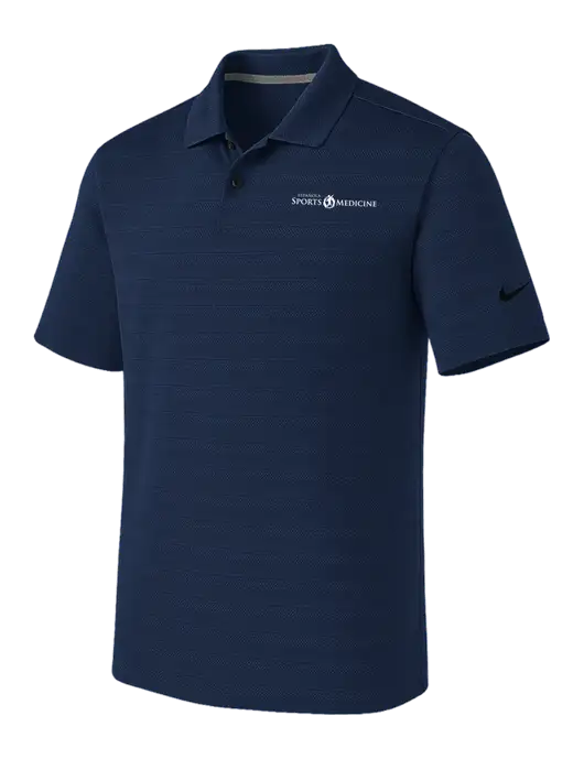 Nike Navy Dri-FIT Vapor Jacquard Polo w/Espanola Logo