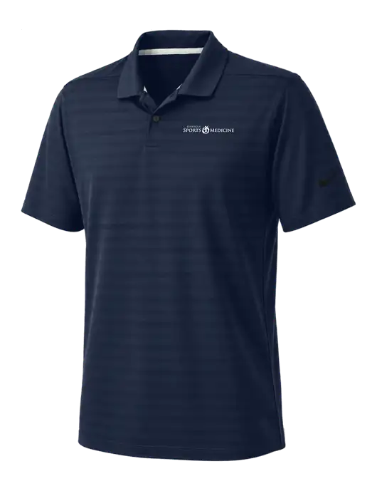 Nike Navy Dri-FIT Vapor Jacquard Polo w/Espanola Logo