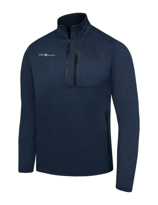 The North Face Navy Heather Skyline 1/2-Zip Fleece w/Espanola Logo