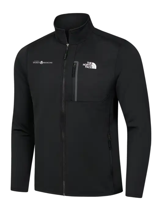 North Face Black Skyline Full-Zip Fleece Jacket w/Espanola Logo