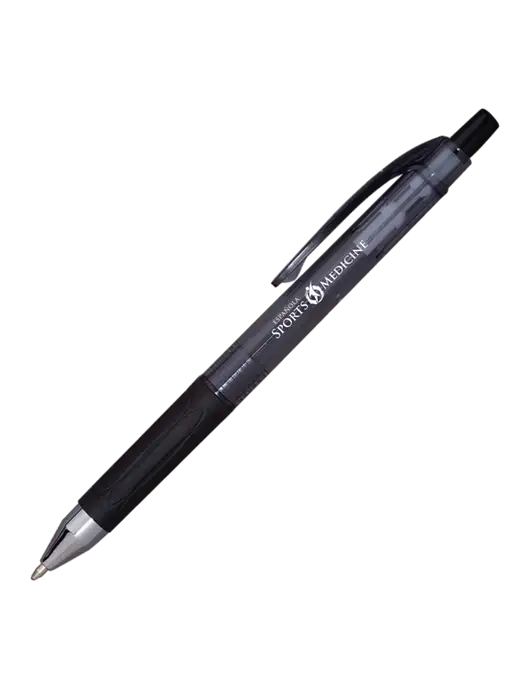 Translucent Black Tint Pen - Black Ink w/Espanola Logo
